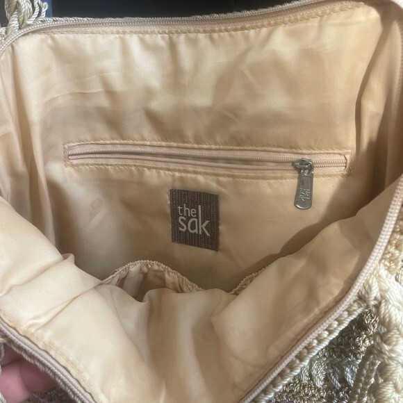 The Sak Crochet Striped Shoulder Bag - Picture 4 of 5